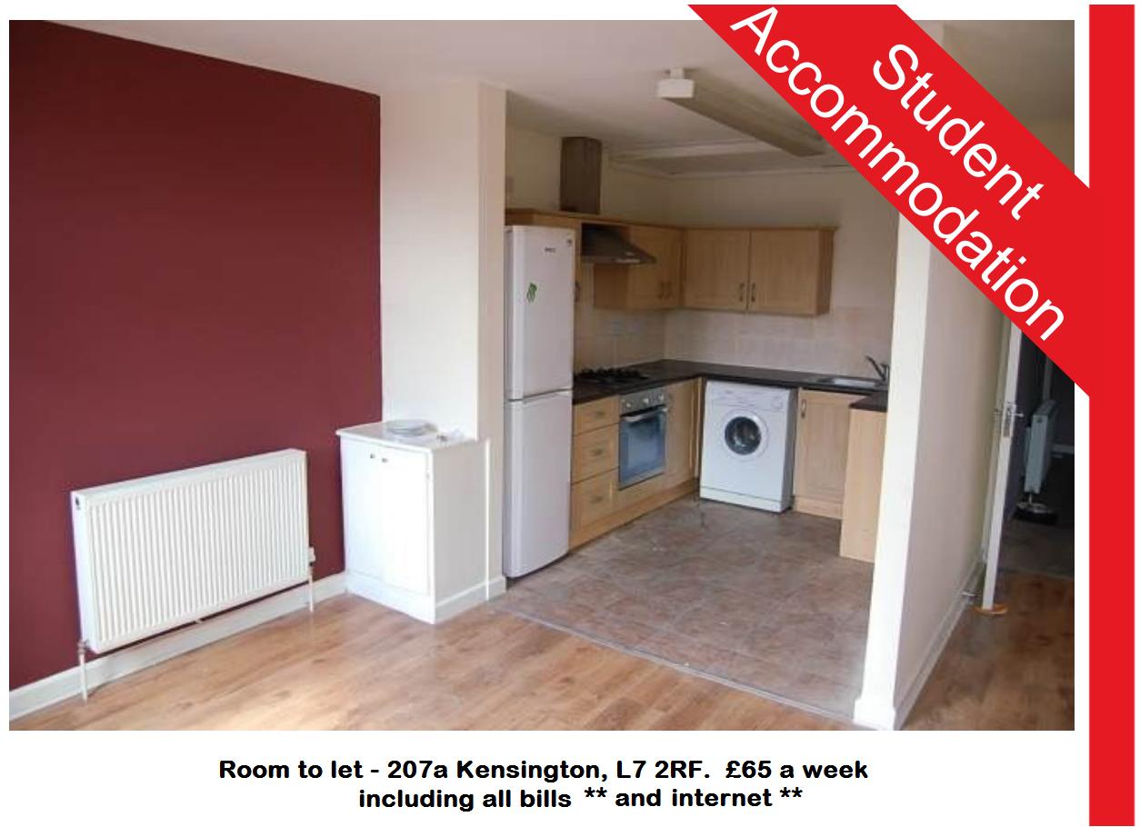 207 Kensington- single room to let